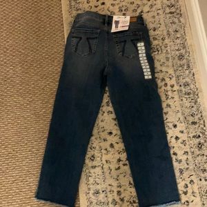 Women’s seven jeans cropped high waisted straight legs